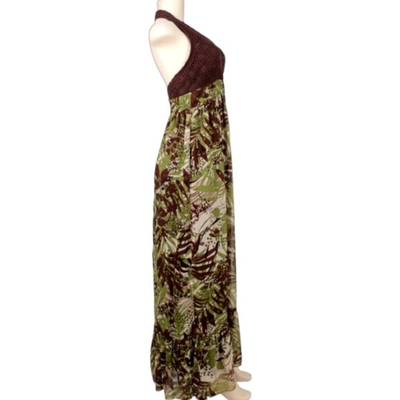 Sandra Darren Print Maxi Dress - Picture 2 of 6